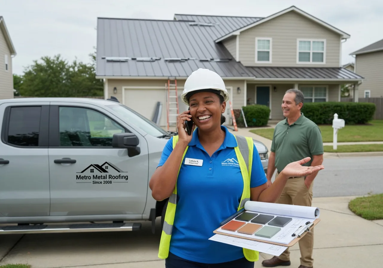 Storm Damage Metal Roof Repair in Oakwood, OH